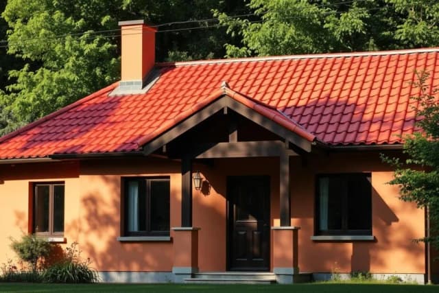 Jaki kolor elewacji do czerwonej dachówki? Poznaj najlepsze opcje kolorystyczne